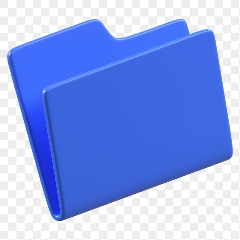 Open folder png sticker, 3D | Free PNG - rawpixel