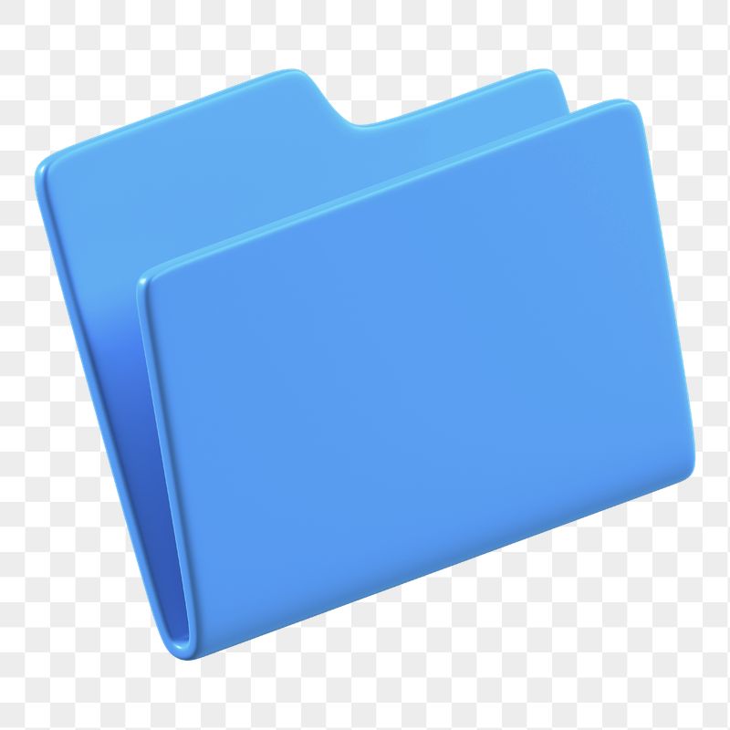 Open folder png sticker, 3D | Free PNG - rawpixel