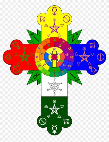 Open - Golden Dawn Rose Cross