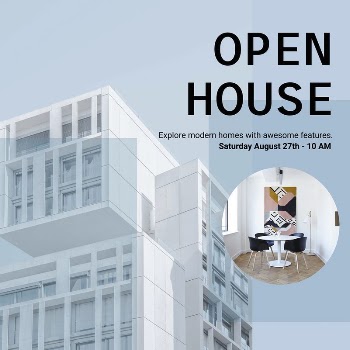 Open house Instagram post template, | Free Vector Template - rawpixel