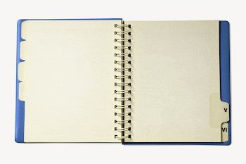 Open journal, isolated object image | Free PSD - rawpixel