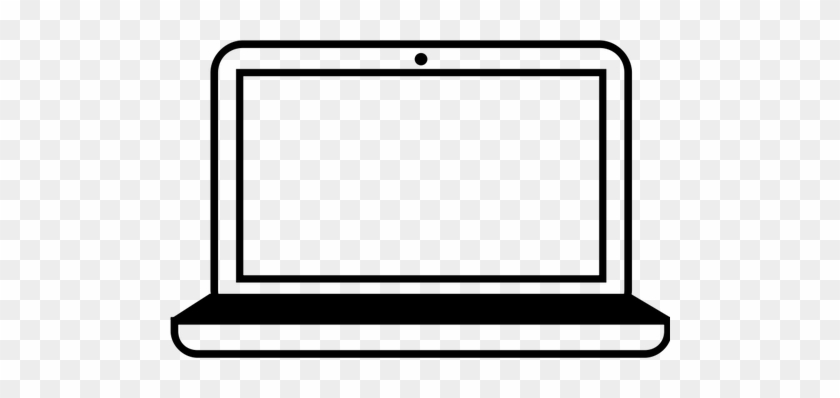 Open Laptop With Webcam Vector Clip Art - Laptop Clipart
