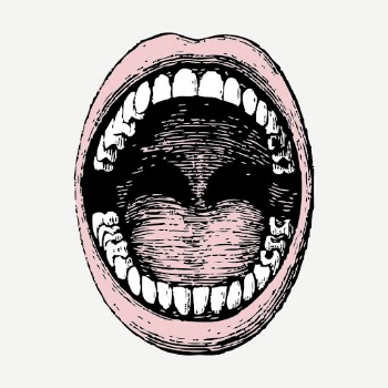 Open mouth illustration, vintage clipart | Free PSD Illustration - rawpixel