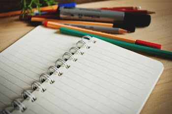 Open notebook