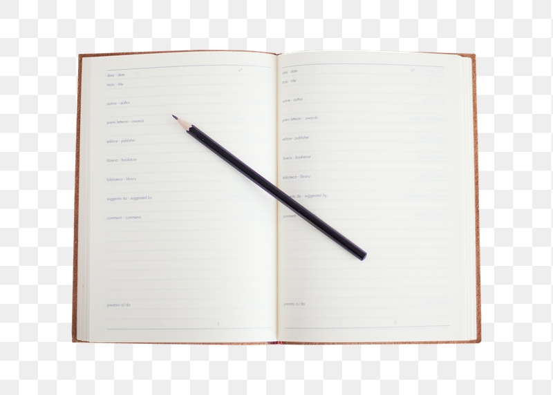 Open planner book png, transparent | Free PNG - rawpixel