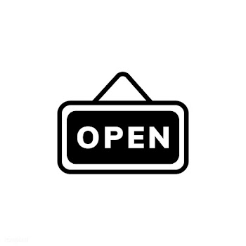 Open sign board icon vector | Free stock vector - 501266
