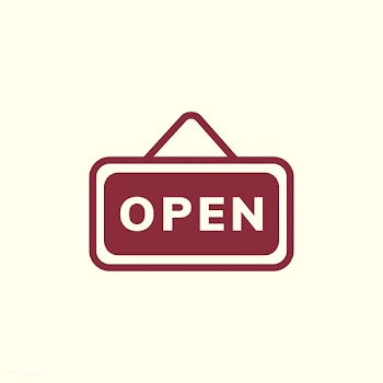 Open sign board icon vector | Free stock vector - 501286