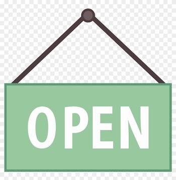 Open Sign Icon - Vector Graphics