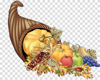 Open Thanksgiving Day Cornucopia , cornucopia food and art transparent background PNG clipart