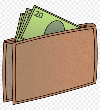 Open Wallet Cliparts - Money In Wallet Clipart