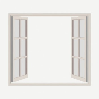 Open window frame clipart, collage | Free PSD - rawpixel