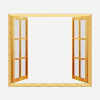Open window frame clipart with copy | Free Photo - rawpixel