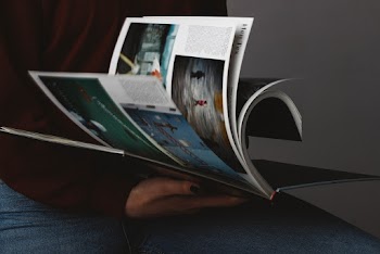 Opened Book Page