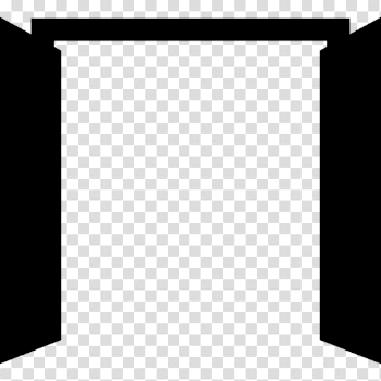 Opened double door - Free buildings icons