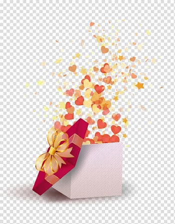 Opened gift box, Birthday cake Wish Happy Birthday to You Happiness, Romantic Gift transparent background PNG clipart