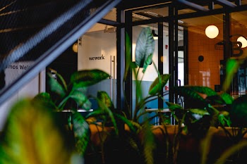 Opened Glass Door