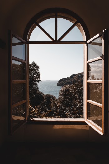 Opened Glass Window
