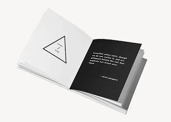 Opened magazine mockup, minimal book | Free PSD Mockup - rawpixel