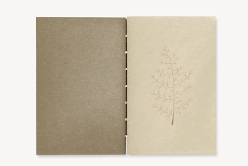 Opened notebook mockup, editable design | Free PSD Mockup - rawpixel