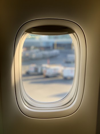 Opened Window of Airliner
