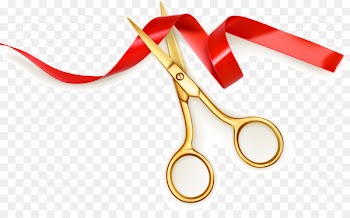 Opening ceremony Ribbon Scissors Royalty-free - Cut ribbon 