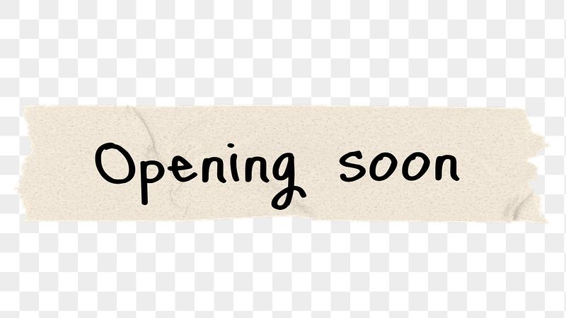 Opening soon png word, torn | Free PNG - rawpixel