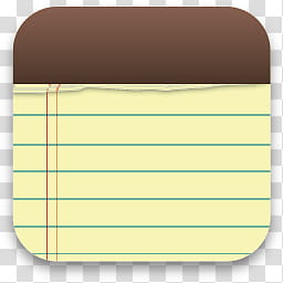 OpenPhone, yellow lined paper illustration transparent background PNG clipart