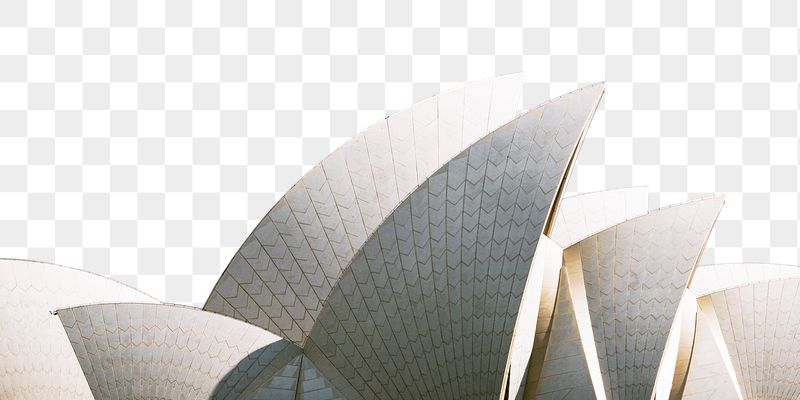 Opera House png border sticker, | Free PNG - rawpixel