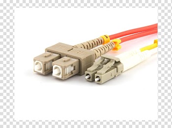 Optical fiber connector Optical fiber cable Multi-mode optical fiber Fiber optic patch cord, others transparent background PNG clipart