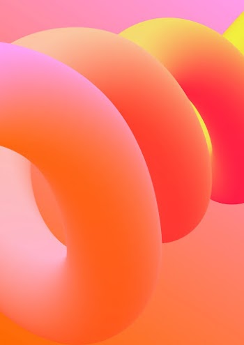 Orange 3D gradient background, colorful | Free PSD - rawpixel