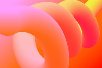 Orange 3D gradient background, colorful | Free Vector - rawpixel