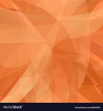 Orange abstract background from dynamic curves vector image