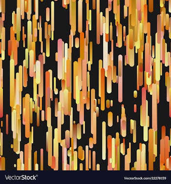 Orange abstract repeating vertical gradient vector image