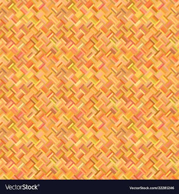 Orange abstract seamless diagonal rectangle vector image