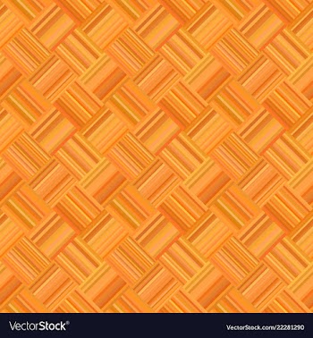 Orange abstract seamless diagonal striped mosaic vector image