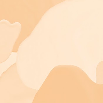 Orange acrylic paint texture background with design space