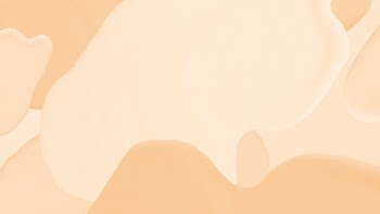 Orange acrylic paint texture background with design space