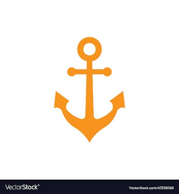 orange anchor icon