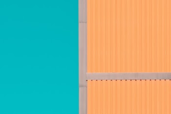 Orange and Gray Building