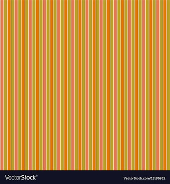 Orange and olive vertical stripe pattern vector image
