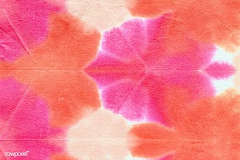 Orange and pink shibori patterned background | Free  photo - 2364809