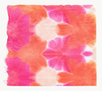 Orange and pink shibori patterned background | Free  transparent png - 2352022