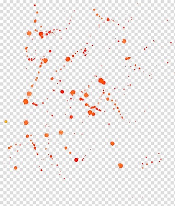 Orange and red paint droplets illustration, Watercolor painting Ink Orange, Orange watercolor ink droplets transparent background PNG clipart