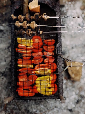 Orange and Red Tomatoes