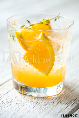 Orange and thyme infused water recipe