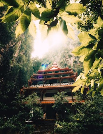 orange and white temple