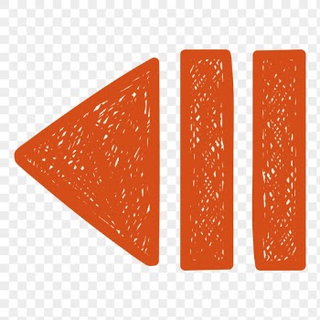Orange arrow png arrow sticker, | Free PNG Sticker - rawpixel