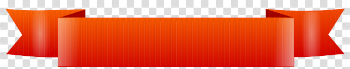 Orange Banner PNG Picture