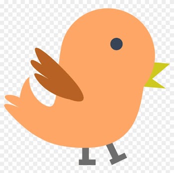 Orange Bird Clipart Baby Chick Clip Chicks - Baby Bird Clip Art