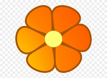Orange Blossom Clipart - Orange Flowers Clipart Png